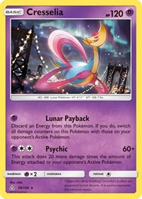 Cresselia 59/156 · Reverse Holo