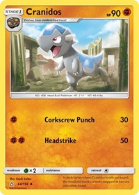 Cranidos 64/156 · Reverse Holo