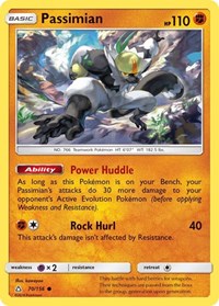 Passimian 70/156 · Reverse Holo