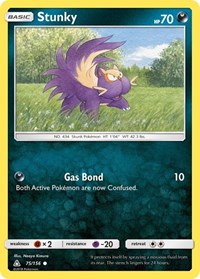 Stunky 75/156 · Reverse Holo