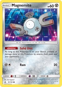 Magnemite 81/156 · Reverse Holo