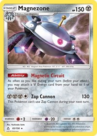 Magnezone 83/156 · Reverse Holo