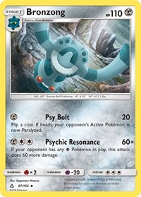 Bronzong 87/156 · Reverse Holo