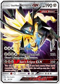 Dusk Mane Necrozma GX 90/156