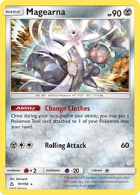 Magearna 91/156 · Reverse Holo