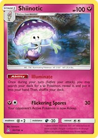 Shiinotic 93/156 · Reverse Holo