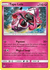 Tapu Lele 94/156 · Reverse Holo