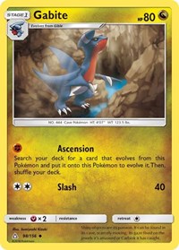 Gabite 98/156 · Reverse Holo