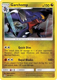 Garchomp 99/156 · Reverse Holo
