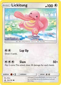 Lickitung 102/156 · Reverse Holo