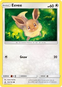 Eevee 104/156 · Reverse Holo