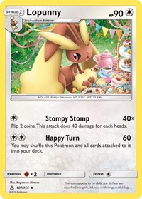 Lopunny 107/156 · Reverse Holo
