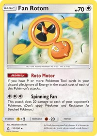Fan Rotom 110/156 · Reverse Holo