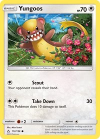 Yungoos 112/156 · Reverse Holo