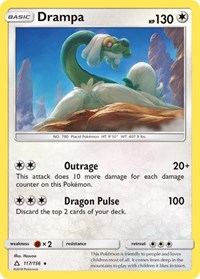 Drampa 117/156 · Reverse Holo