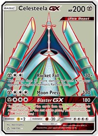 Celesteela GX Full Art 144/156