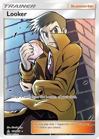 Looker Full Art 152/156 Ultra Prism Pokémon card