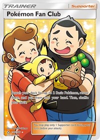 Pokemon Fan Club Full Art 155/156 Ultra Prism Pokémon card