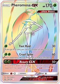 Pheromosa GX (Secret Rare) 158/156