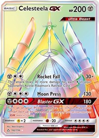 Celesteela GX (Secret Rare) 162/156