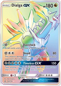 Dialga GX (Secret Rare) 164/156