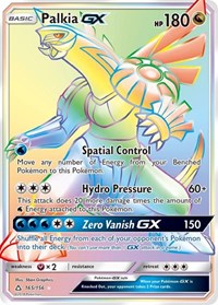 Palkia GX (Secret Rare) 165/156