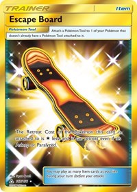 Escape Board (Secret Rare) 167/156 Ultra Prism Pokémon card