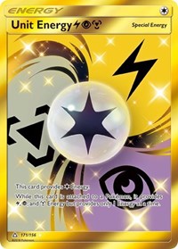 Unit Energy LPM (Secret Rare) 171/156 Ultra Prism Pokémon card
