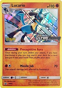 Lucario (Prerelease) [Staff] SM95