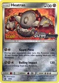 Heatran (Prerelease) [Staff] SM96