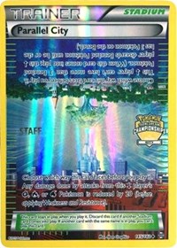 Parallel City (City Championships) [Staff] 145/162 League & Championship Cards Reverse Holo Pokémon card