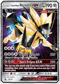 Dusk Mane Necrozma GX SM102