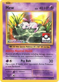 Mew (League Challenge) [2nd Place] 053/108