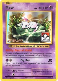 Mew (League Challenge) [3rd Place] 053/108