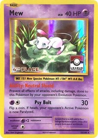 Mew (League Challenge) [4th Place] 053/108