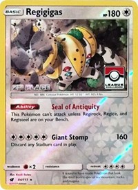 Regigigas (League Challenge) [2nd Place] 084/111 · Reverse Holo