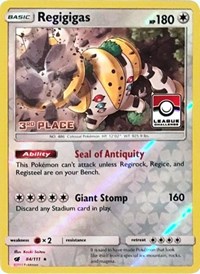Regigigas (League Challenge) [3rd Place] 084/111 · Reverse Holo