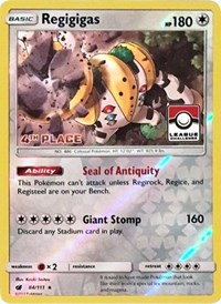 Regigigas (League Challenge) [4th Place] 084/111 · Reverse Holo