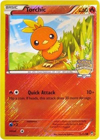Torchic (City Championships) 012/111 · Reverse Holo
