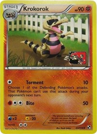 Krokorok (League Promo) 064/114 · Reverse Holo