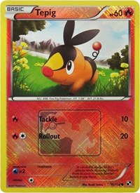Tepig (League Promo) 015/114 · Reverse Holo