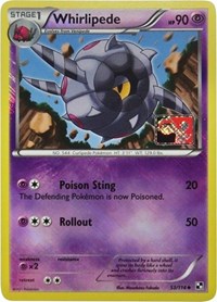 Whirlipede (League Promo) 053/114 · Reverse Holo