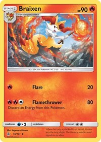 Braixen 16/131 · Reverse Holo
