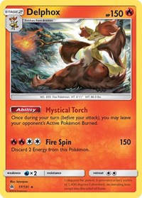 Delphox 17/131 · Reverse Holo