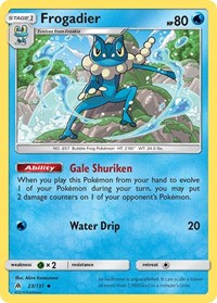 Frogadier 23/131 · Reverse Holo
