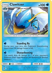 Clawitzer 26/131 · Reverse Holo