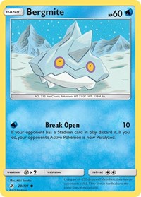 Bergmite 29/131 · Reverse Holo
