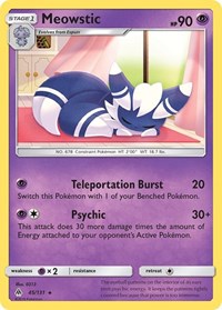 Meowstic 45/131 · Reverse Holo