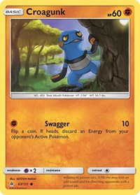 Croagunk 63/131 · Reverse Holo