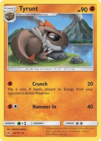 Tyrunt 68/131 · Reverse Holo